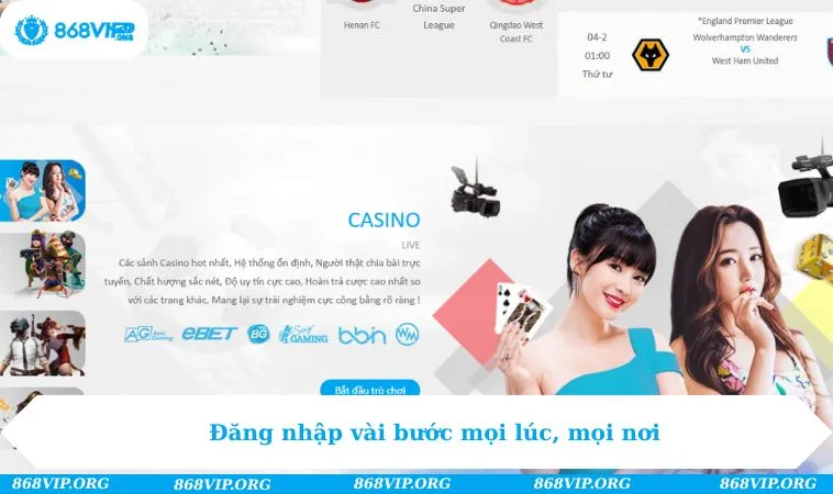 Trang chủ 51 Đăng nhập vài bước mọi lúc, mọi nơi